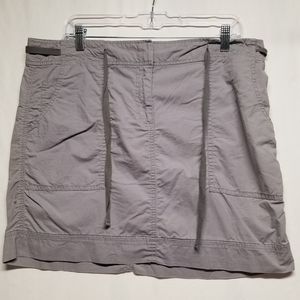 Loft SZ 12 Gray Casual Skirt, Like new